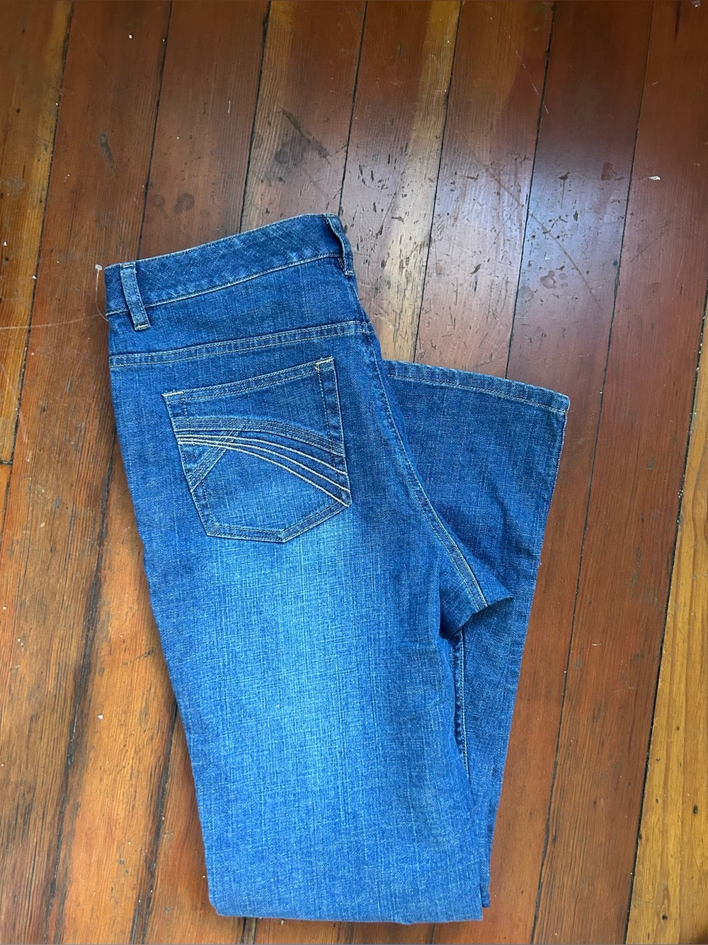 Liz Claiborne Mid Blue Bootcut Stretch Jeans Size 10